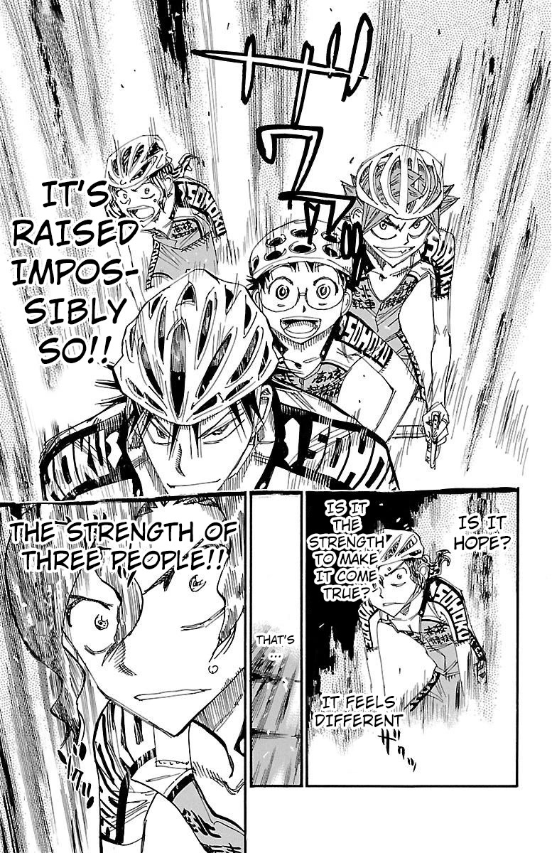 Yowamushi Pedal chapter 461 page 10