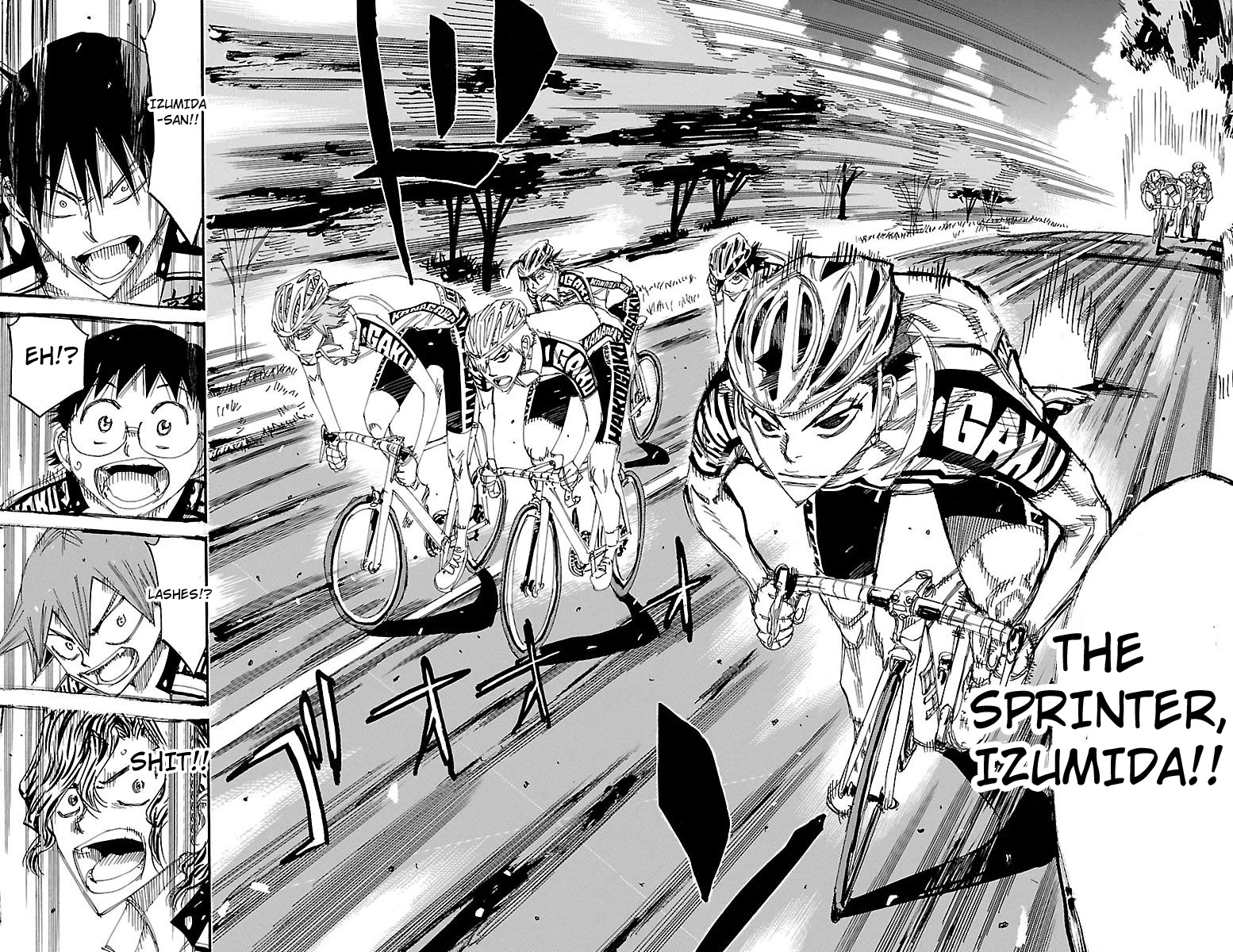 Yowamushi Pedal chapter 461 page 13