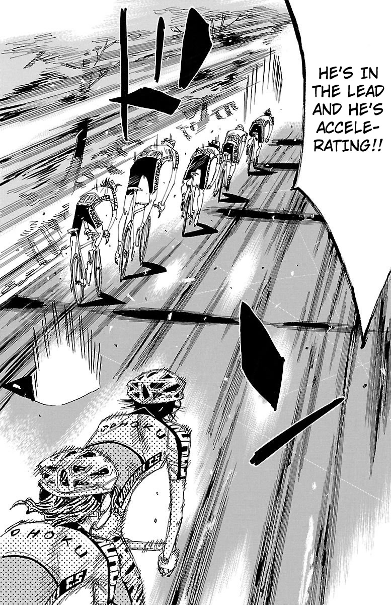 Yowamushi Pedal chapter 461 page 14