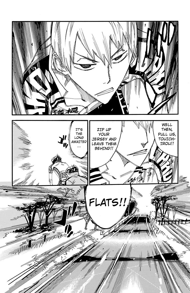 Yowamushi Pedal chapter 461 page 17