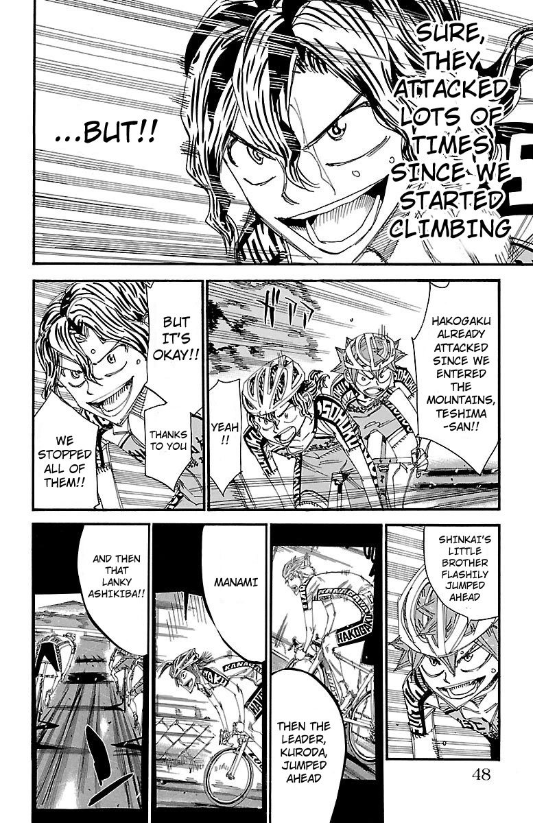 Yowamushi Pedal chapter 461 page 3