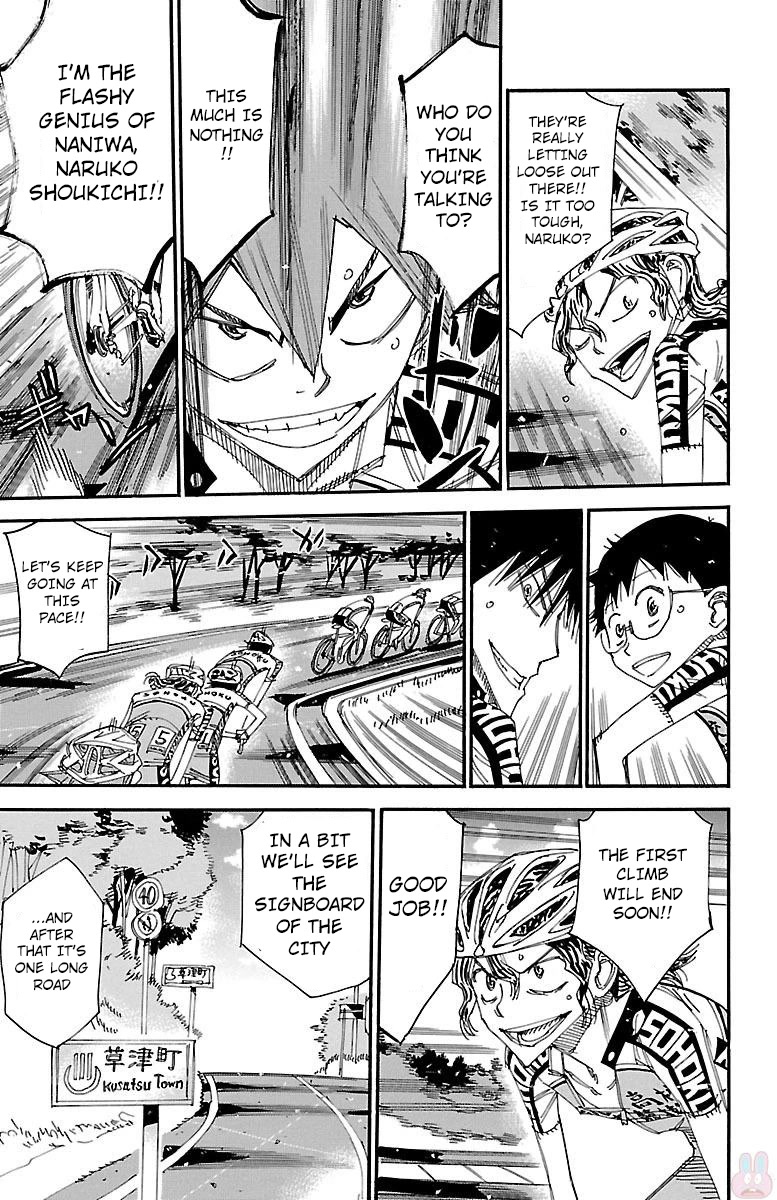 Yowamushi Pedal chapter 461 page 4