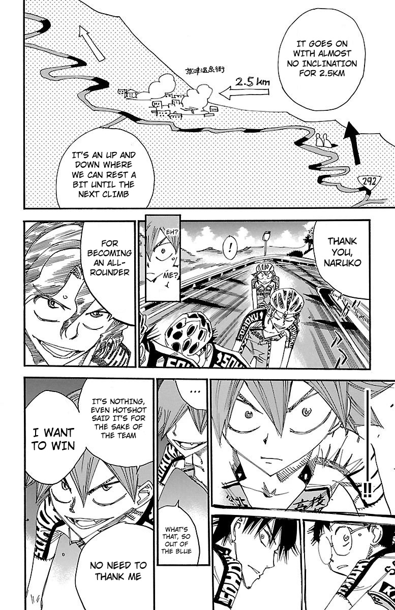 Yowamushi Pedal chapter 461 page 5