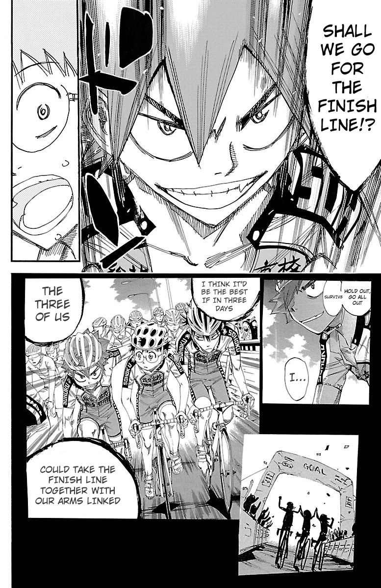 Yowamushi Pedal chapter 461 page 7