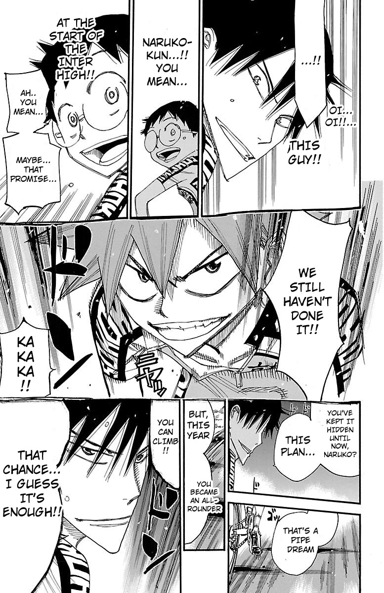 Yowamushi Pedal chapter 461 page 8