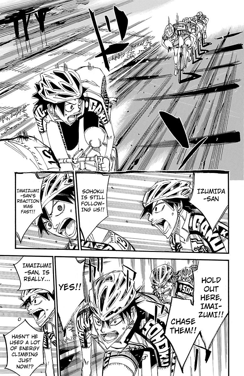 Yowamushi Pedal chapter 462 page 13