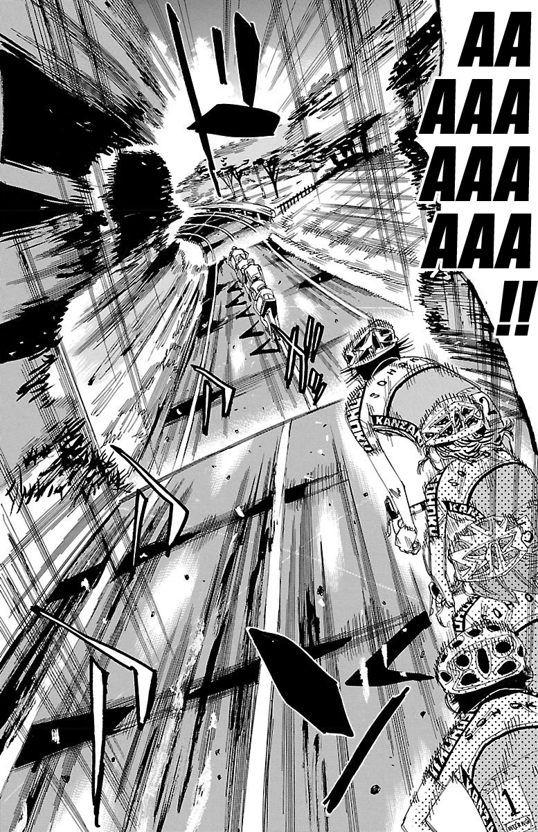 Yowamushi Pedal chapter 462 page 4