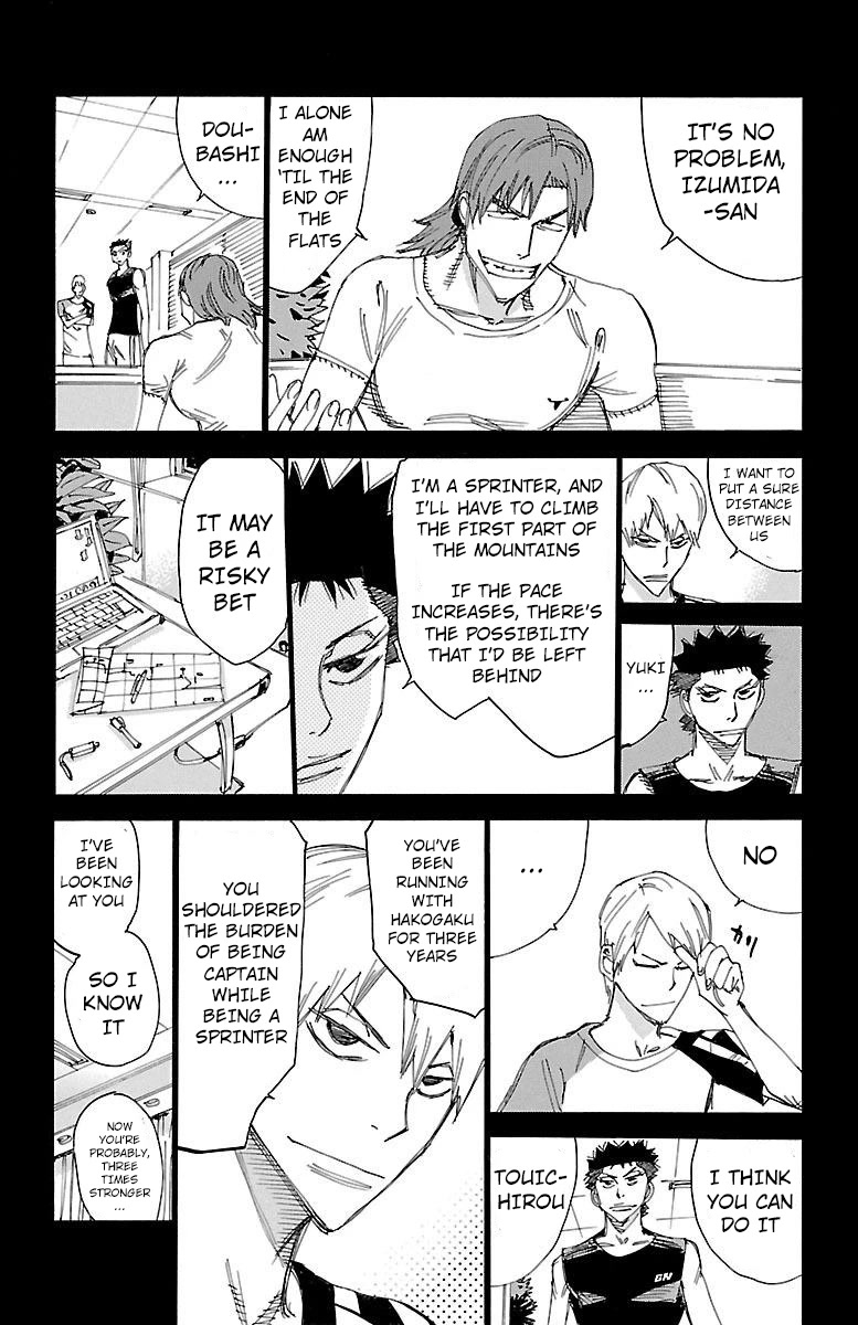 Yowamushi Pedal chapter 462 page 7