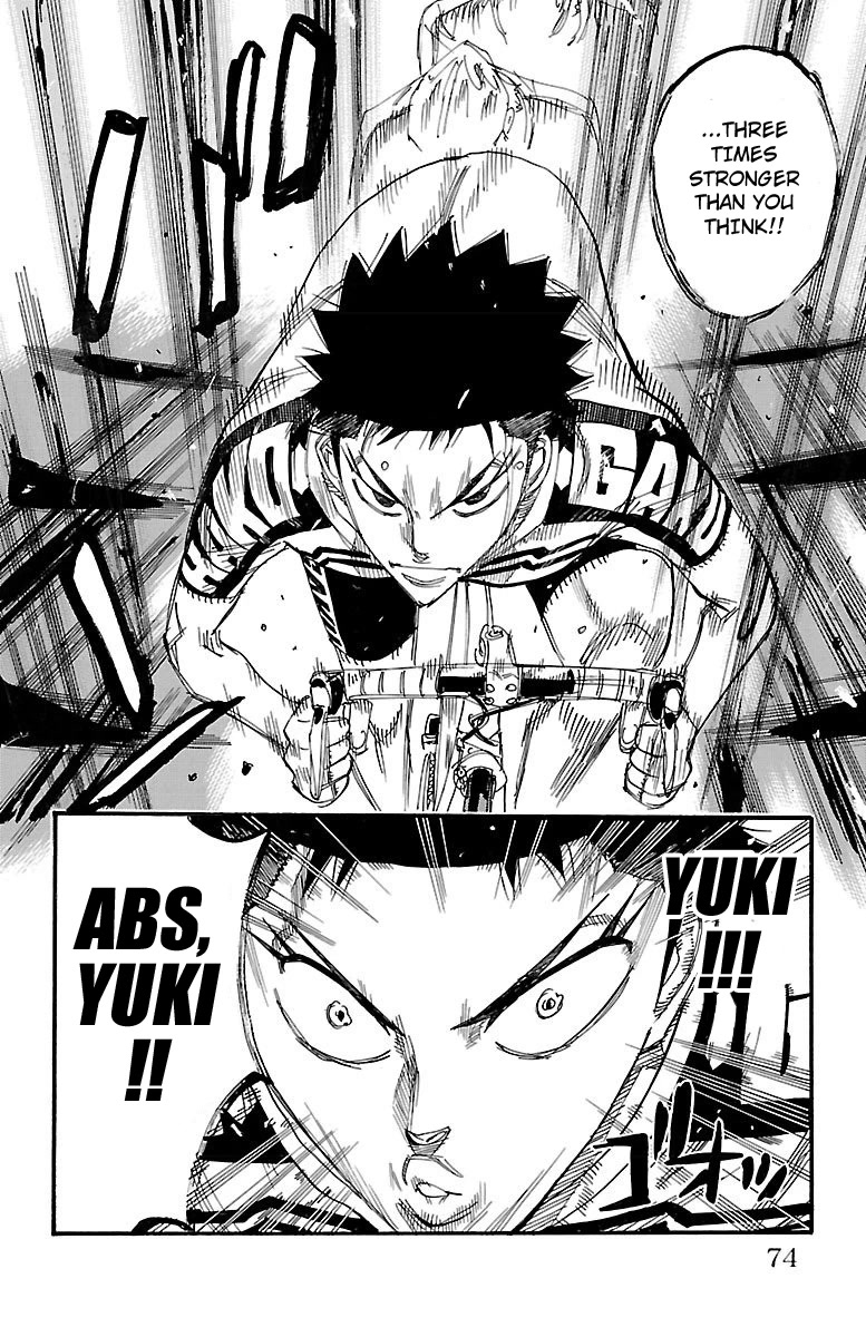 Yowamushi Pedal chapter 462 page 8