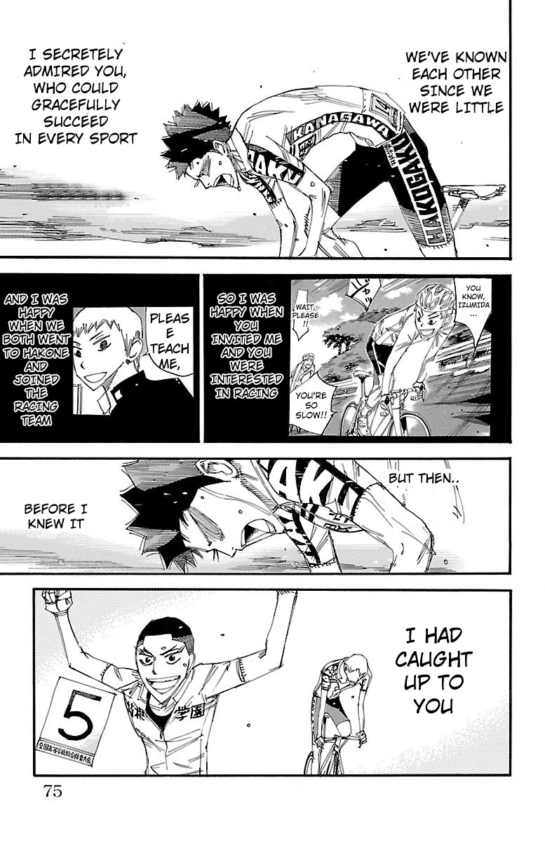 Yowamushi Pedal chapter 462 page 9