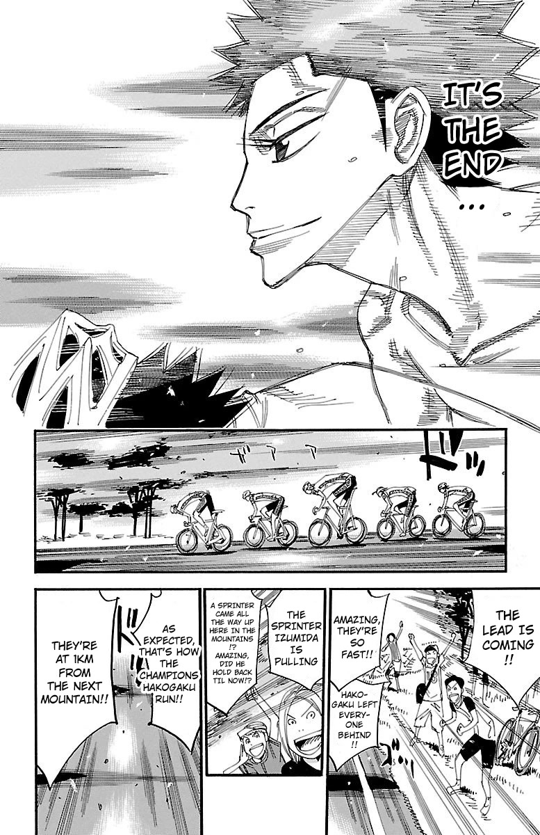 Yowamushi Pedal chapter 463 page 10