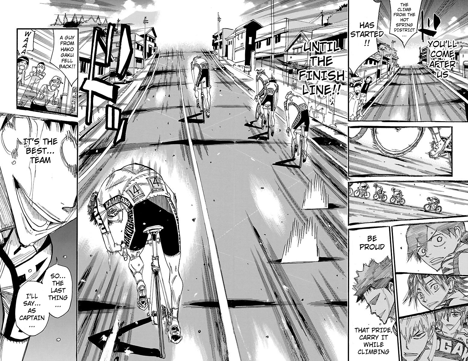 Yowamushi Pedal chapter 463 page 14