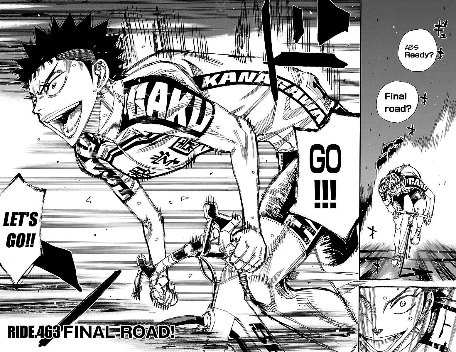 Yowamushi Pedal chapter 463 page 2