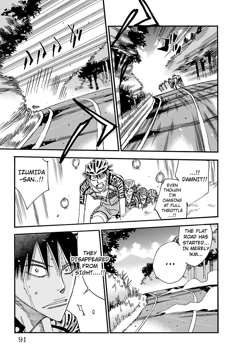 Yowamushi Pedal chapter 463 page 5