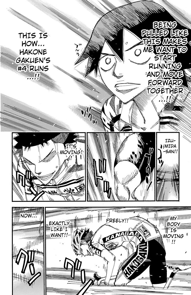 Yowamushi Pedal chapter 463 page 8