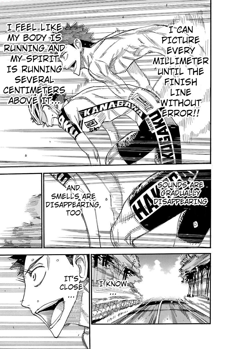 Yowamushi Pedal chapter 463 page 9