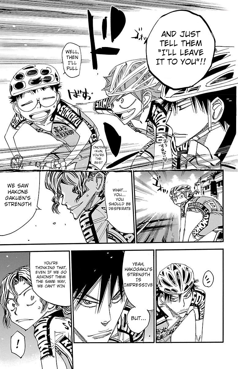 Yowamushi Pedal chapter 464 page 14