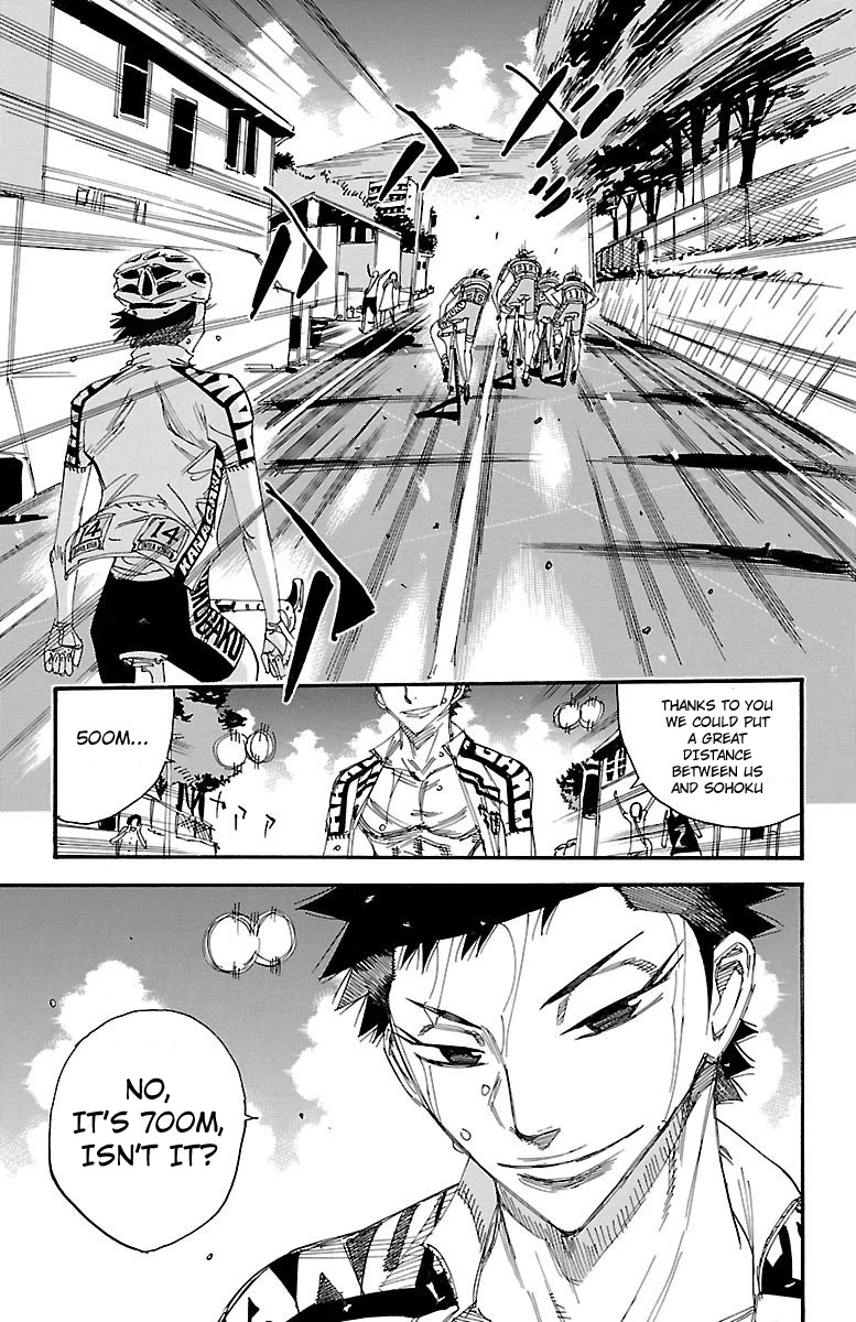 Yowamushi Pedal chapter 464 page 5