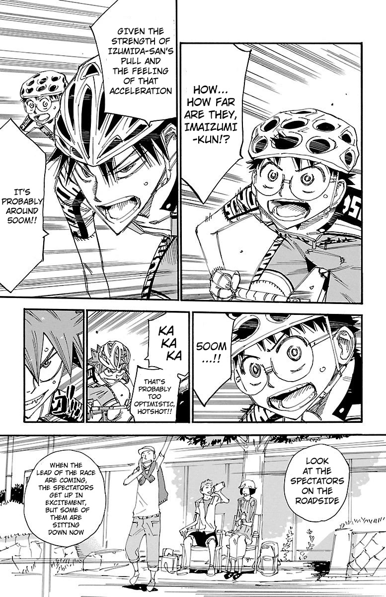 Yowamushi Pedal chapter 464 page 7