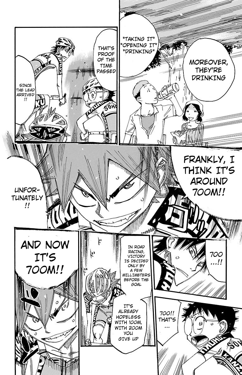 Yowamushi Pedal chapter 464 page 8