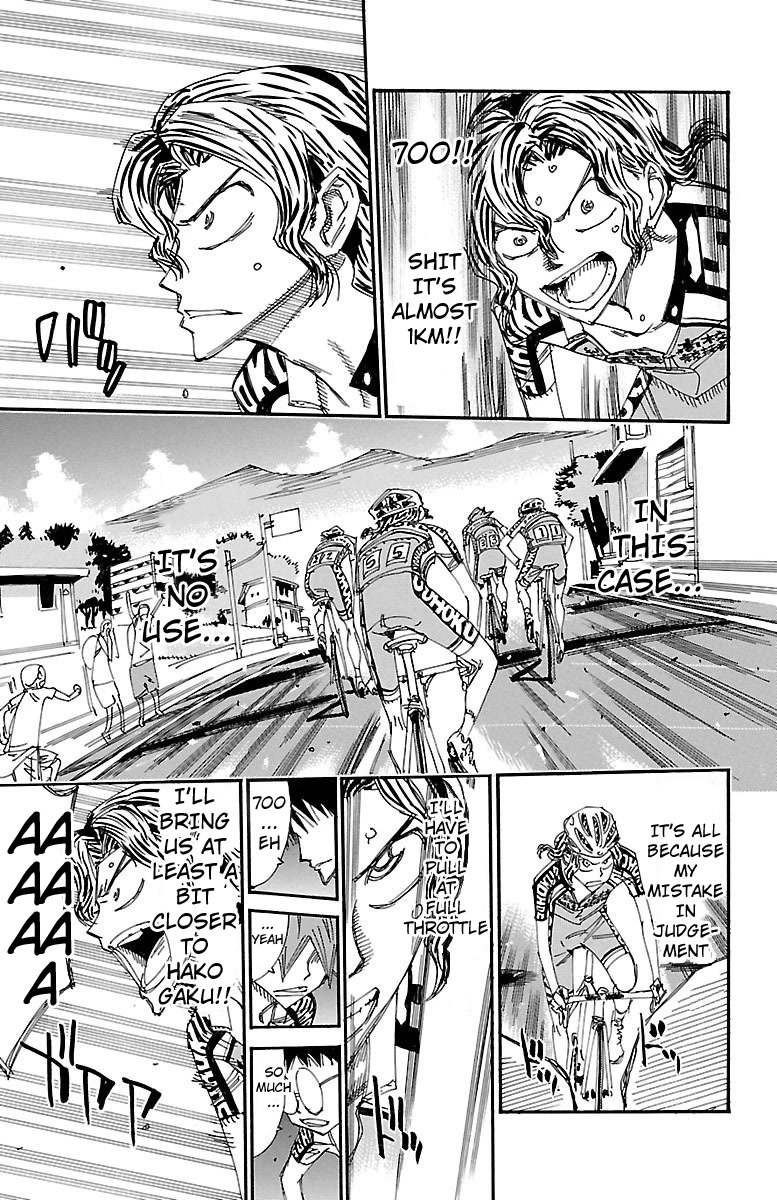 Yowamushi Pedal chapter 464 page 9