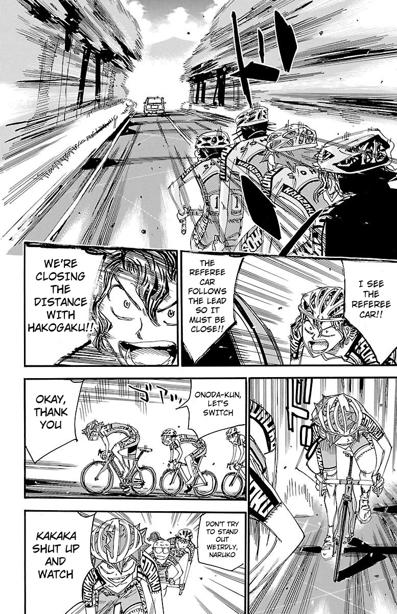 Yowamushi Pedal chapter 465 page 15