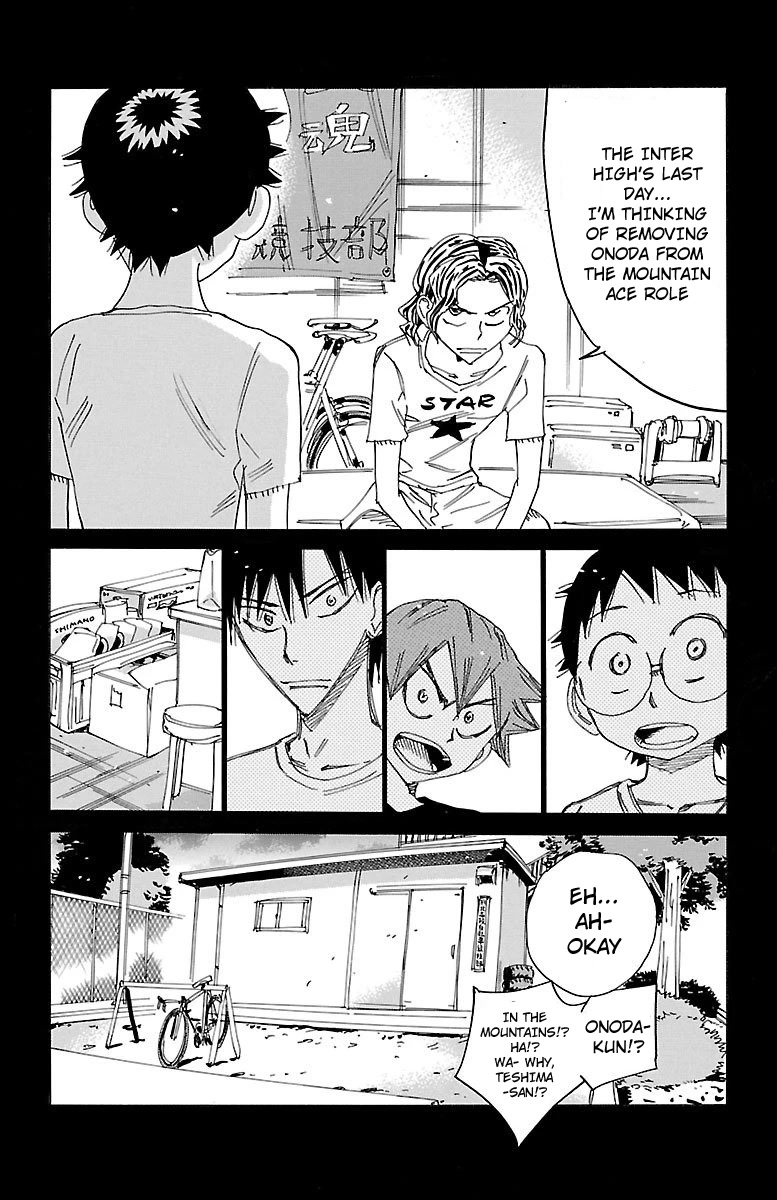 Yowamushi Pedal chapter 465 page 17