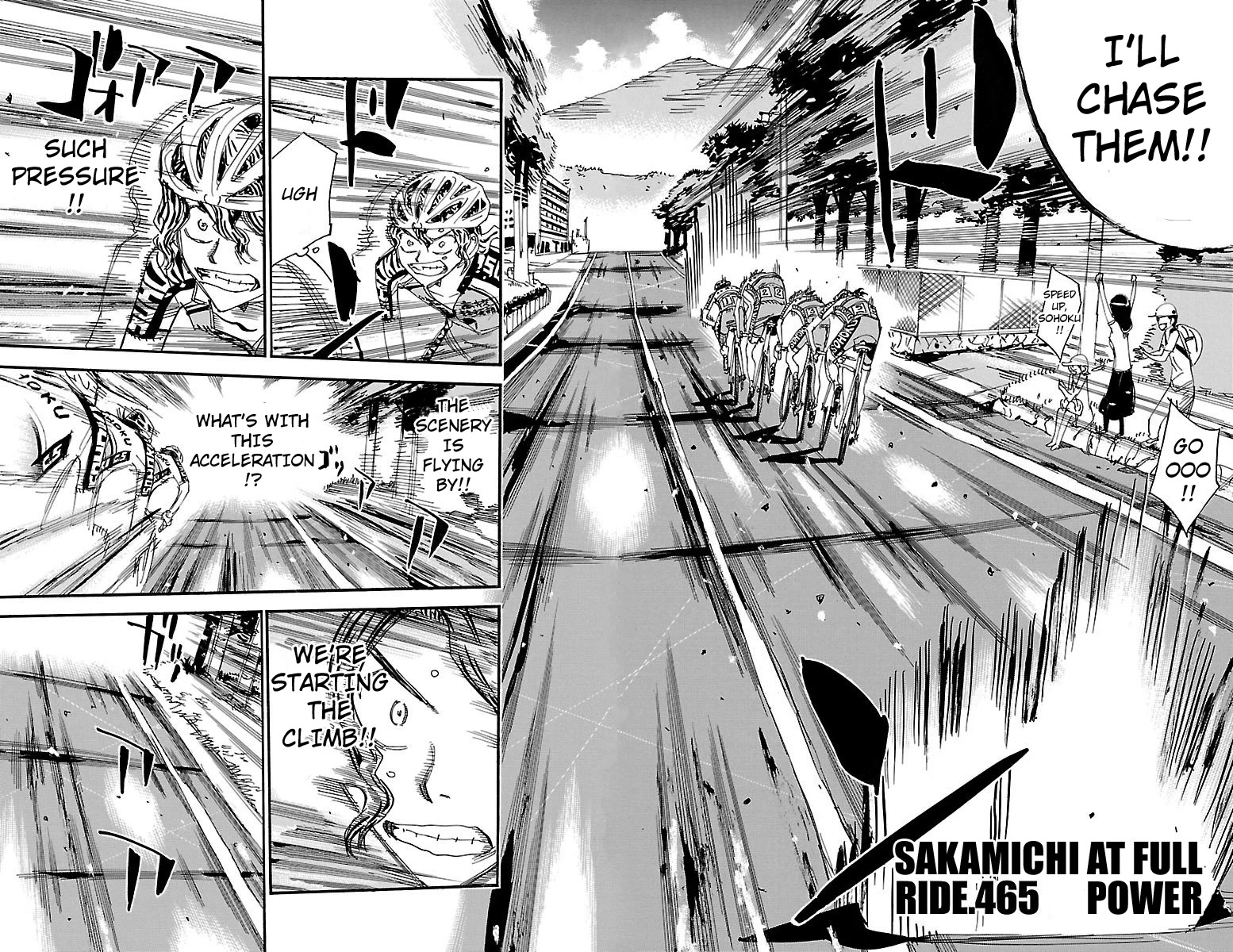 Yowamushi Pedal chapter 465 page 2