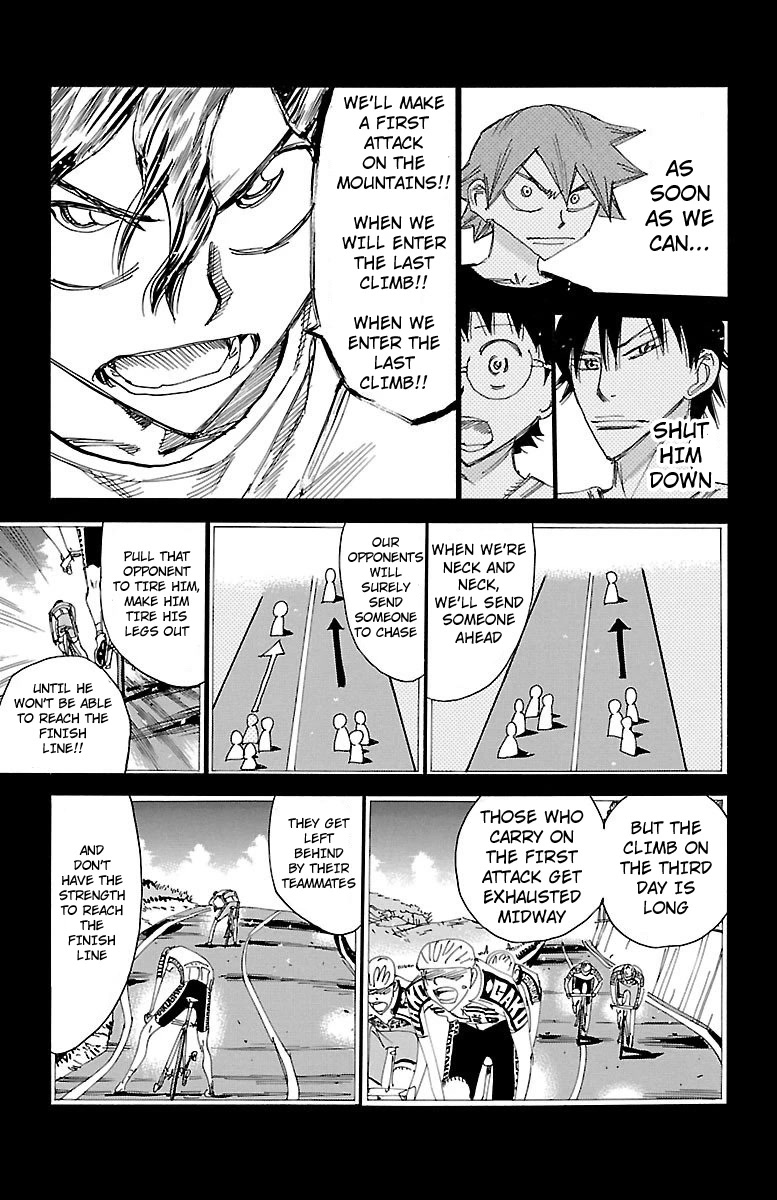 Yowamushi Pedal chapter 466 page 10