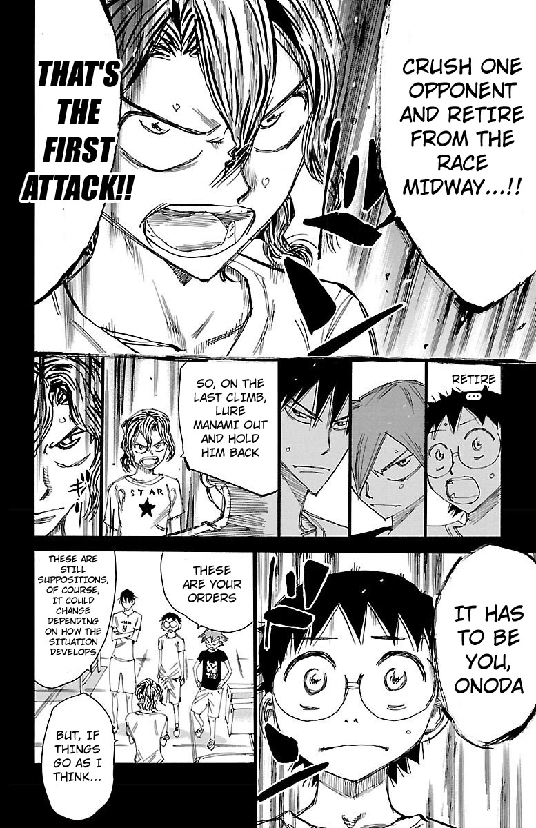 Yowamushi Pedal chapter 466 page 11