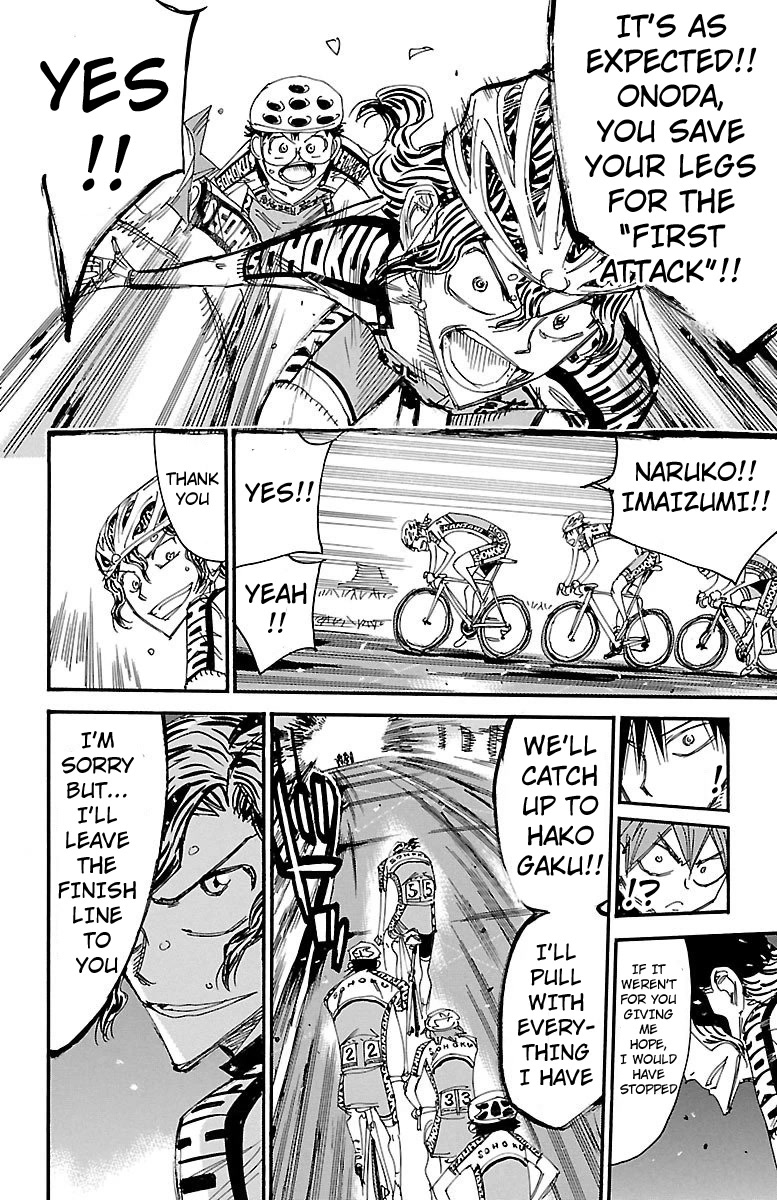 Yowamushi Pedal chapter 466 page 18