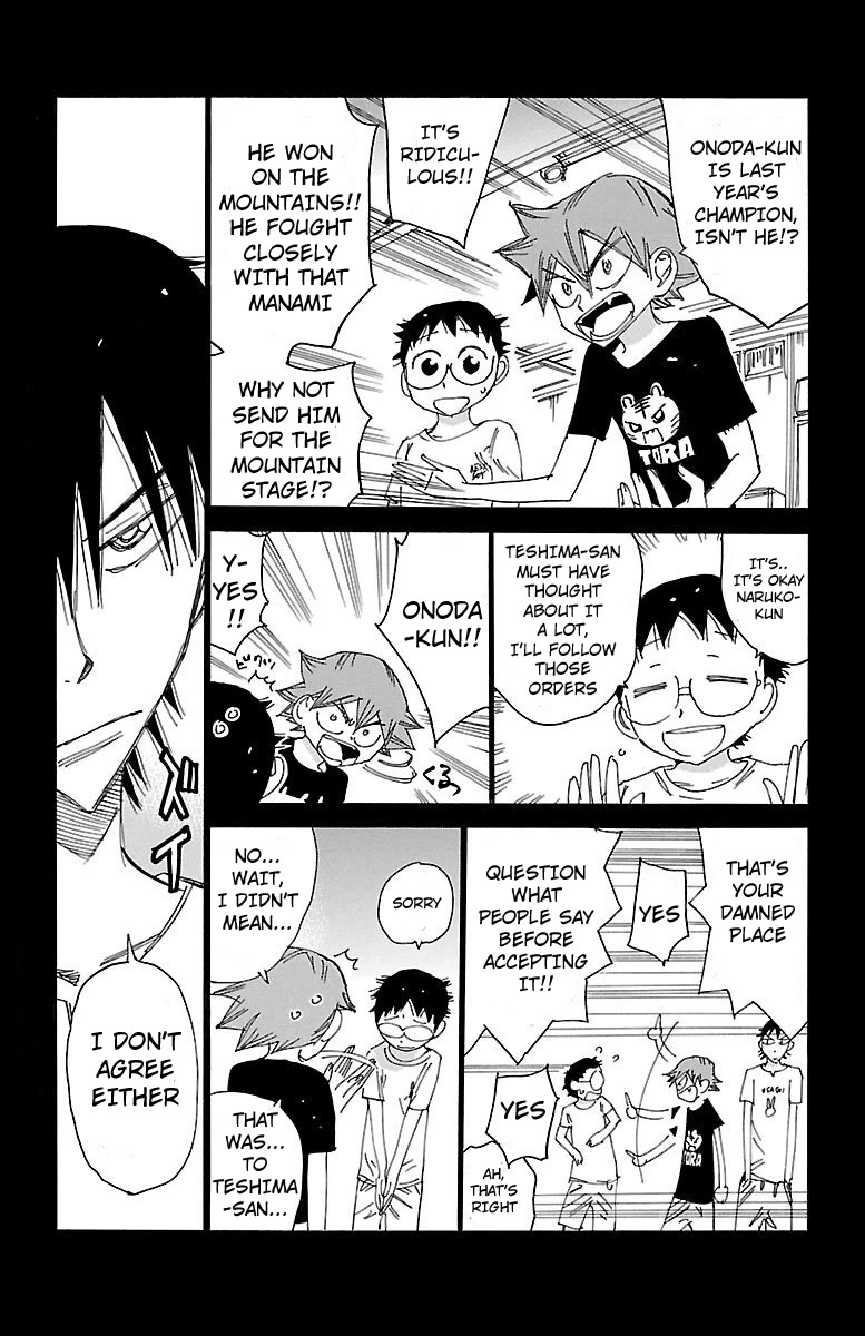 Yowamushi Pedal chapter 466 page 2