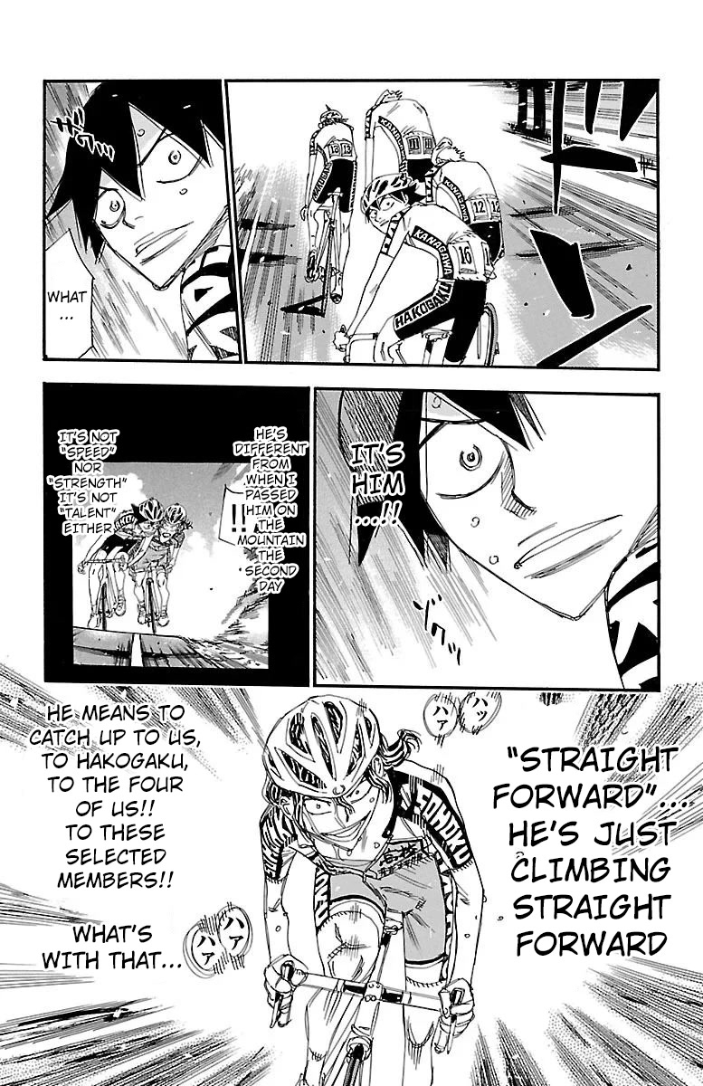 Yowamushi Pedal chapter 467 page 21