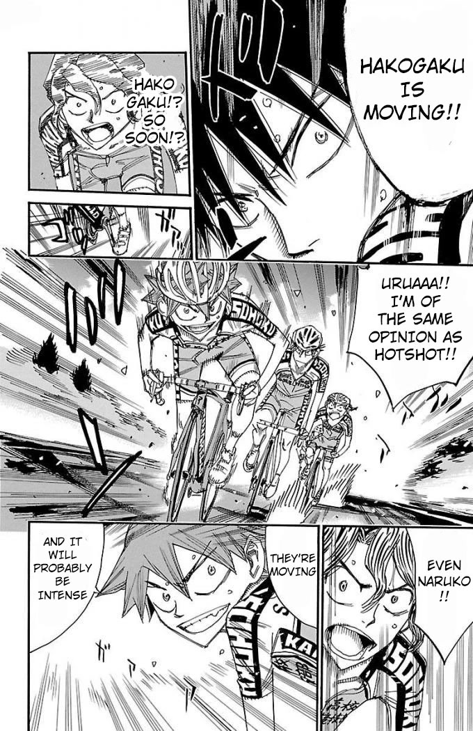 Yowamushi Pedal chapter 468 page 10