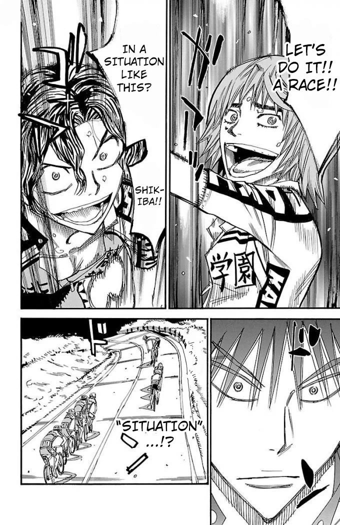 Yowamushi Pedal chapter 468 page 6