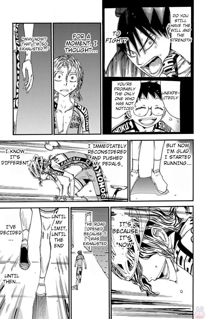 Yowamushi Pedal chapter 469 page 15