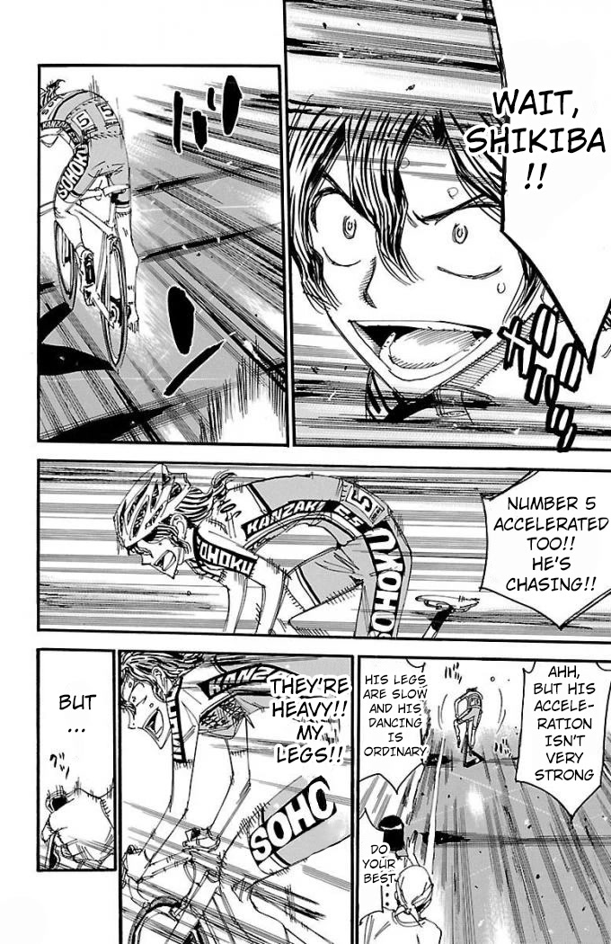 Yowamushi Pedal chapter 469 page 6