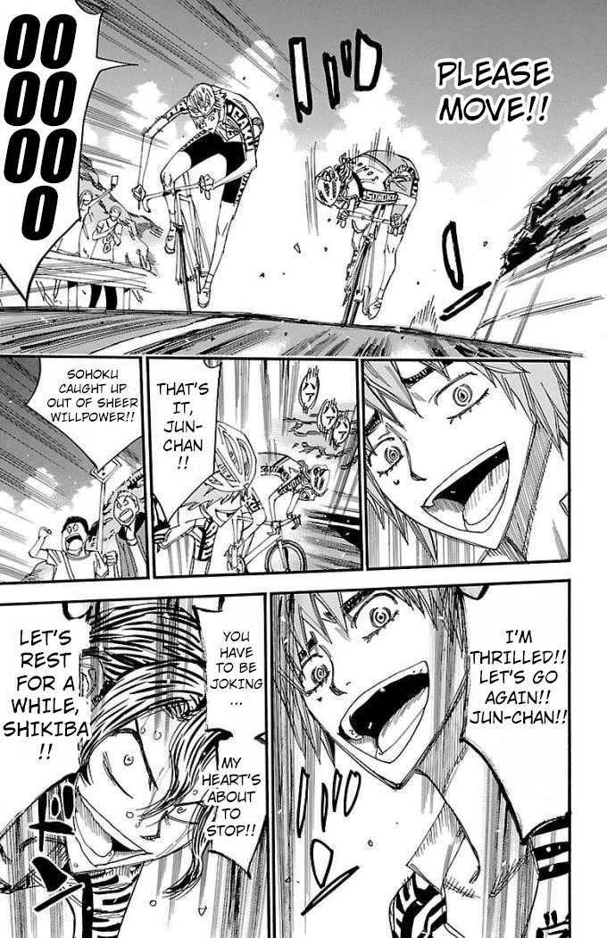 Yowamushi Pedal chapter 469 page 7