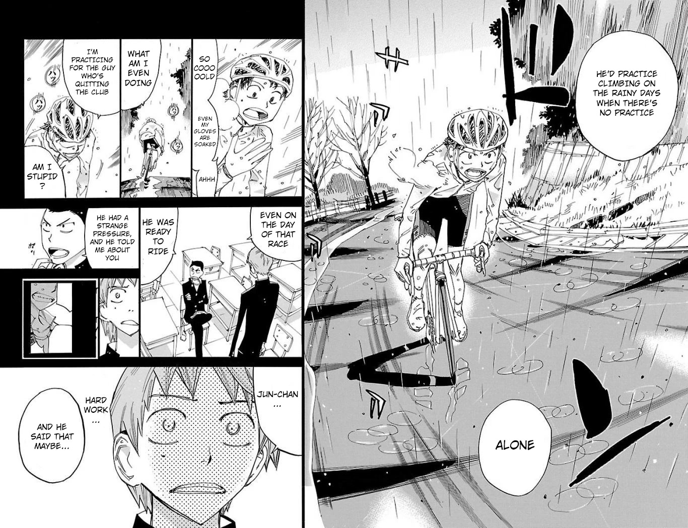 Yowamushi Pedal chapter 472 page 17