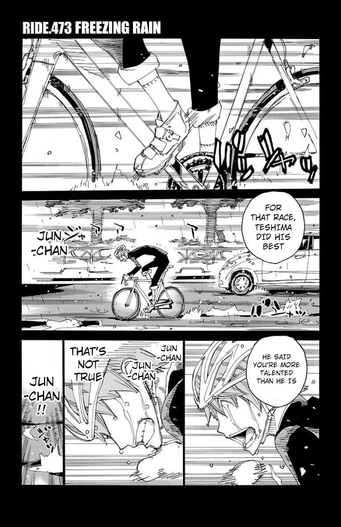 Yowamushi Pedal chapter 473 page 1