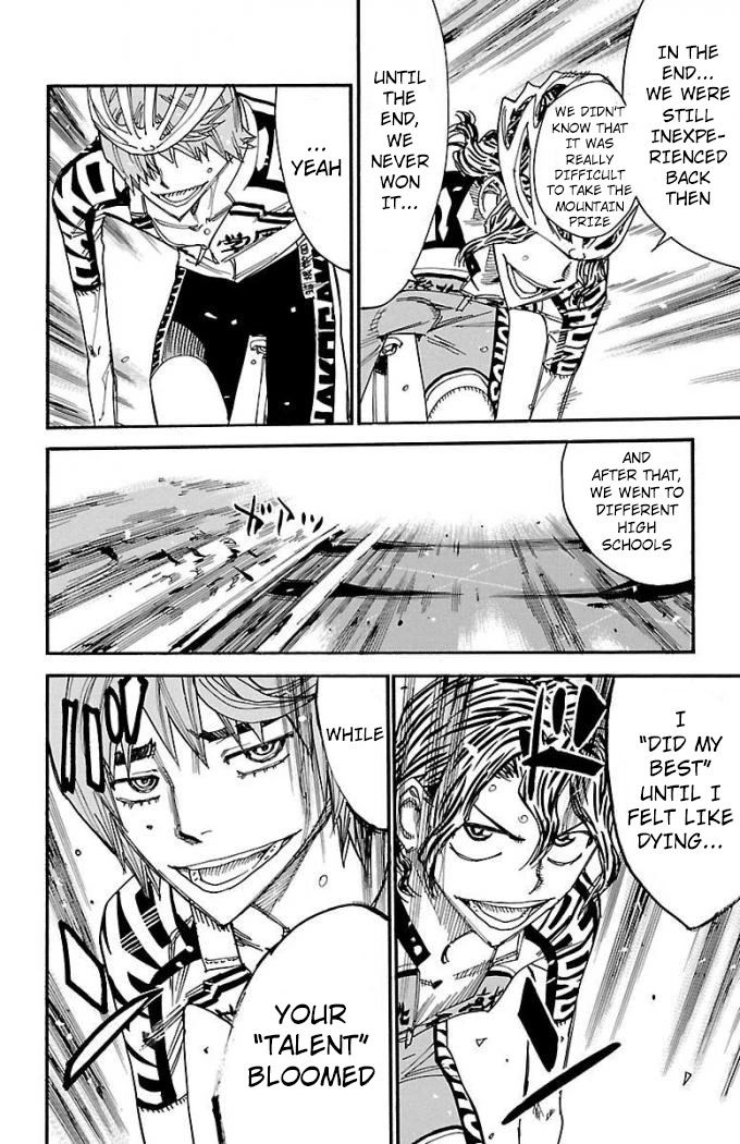 Yowamushi Pedal chapter 473 page 13