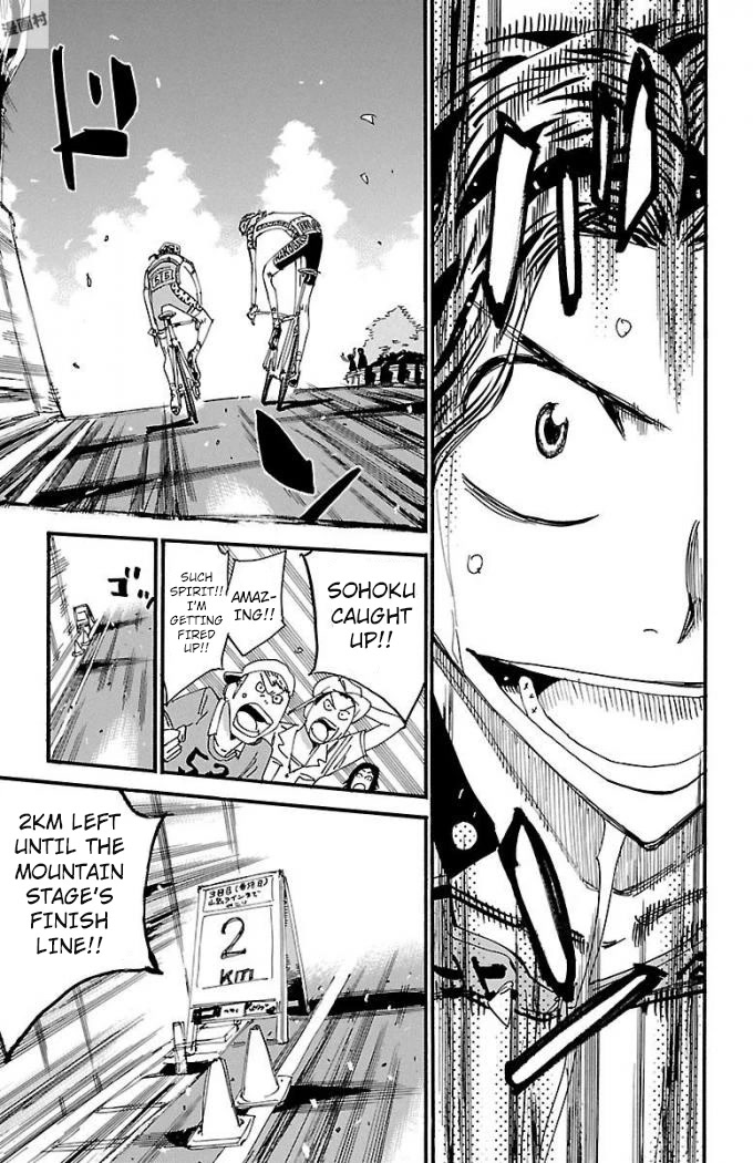 Yowamushi Pedal chapter 474 page 14