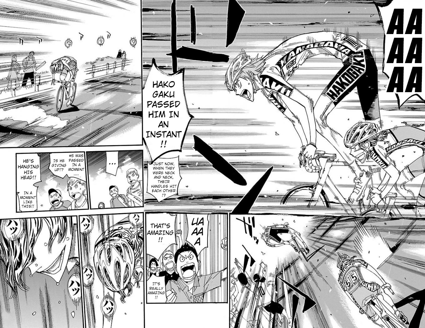 Yowamushi Pedal chapter 474 page 8