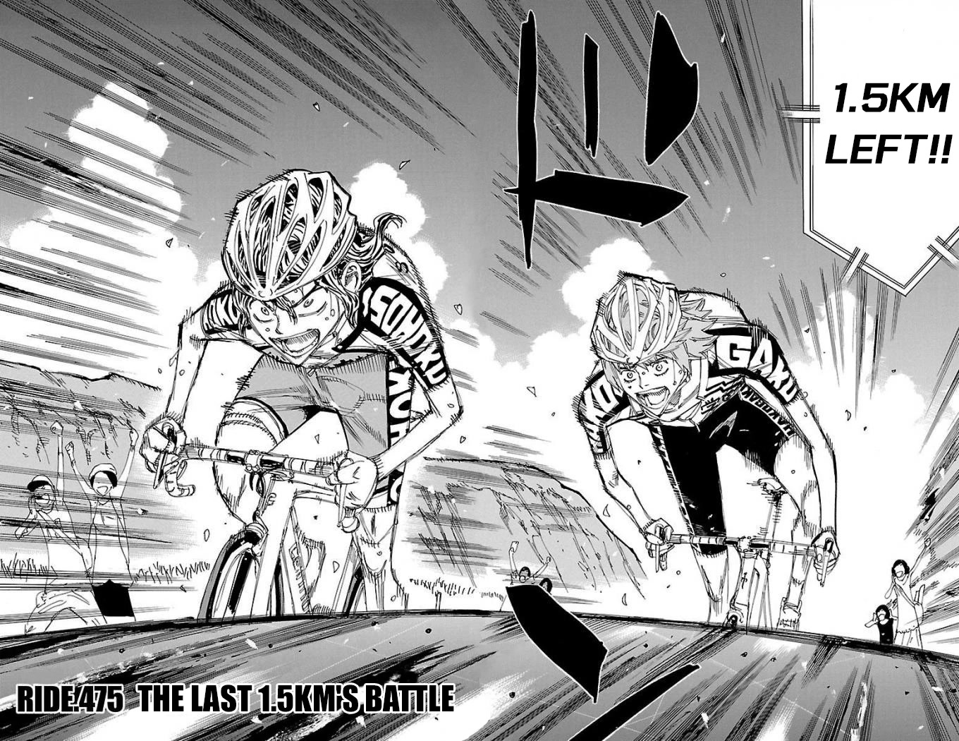 Yowamushi Pedal chapter 475 page 2