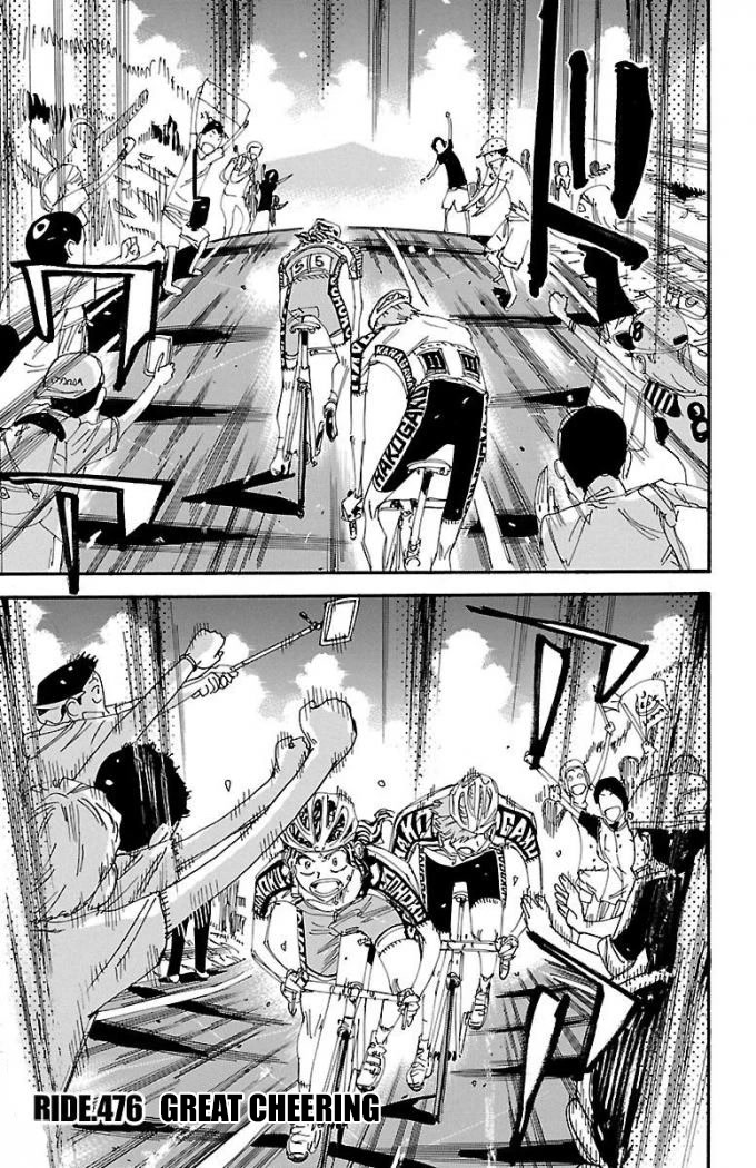 Yowamushi Pedal chapter 476 page 1