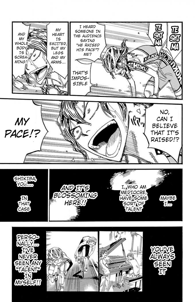 Yowamushi Pedal chapter 476 page 7