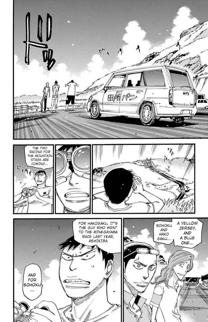 Yowamushi Pedal chapter 476 page 8