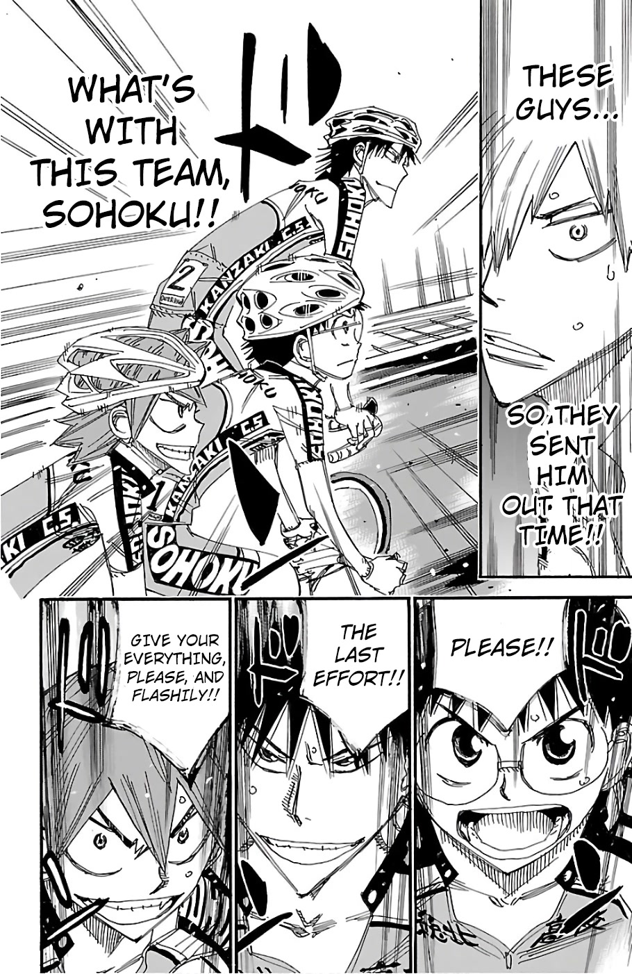 Yowamushi Pedal chapter 477 page 10