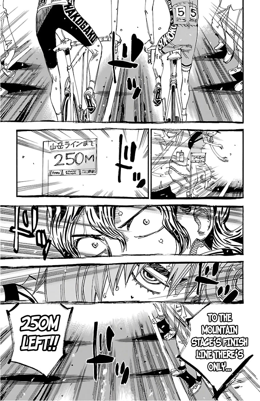 Yowamushi Pedal chapter 477 page 6