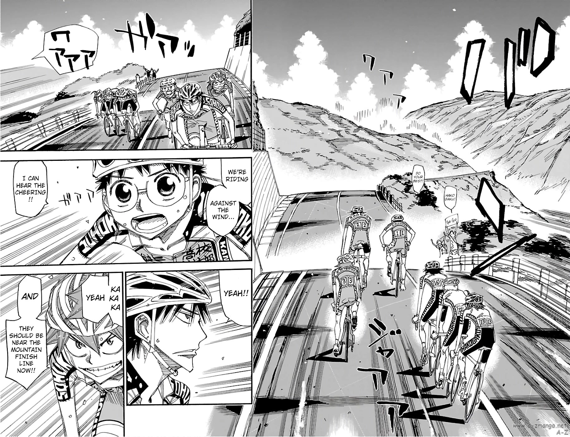 Yowamushi Pedal chapter 477 page 7